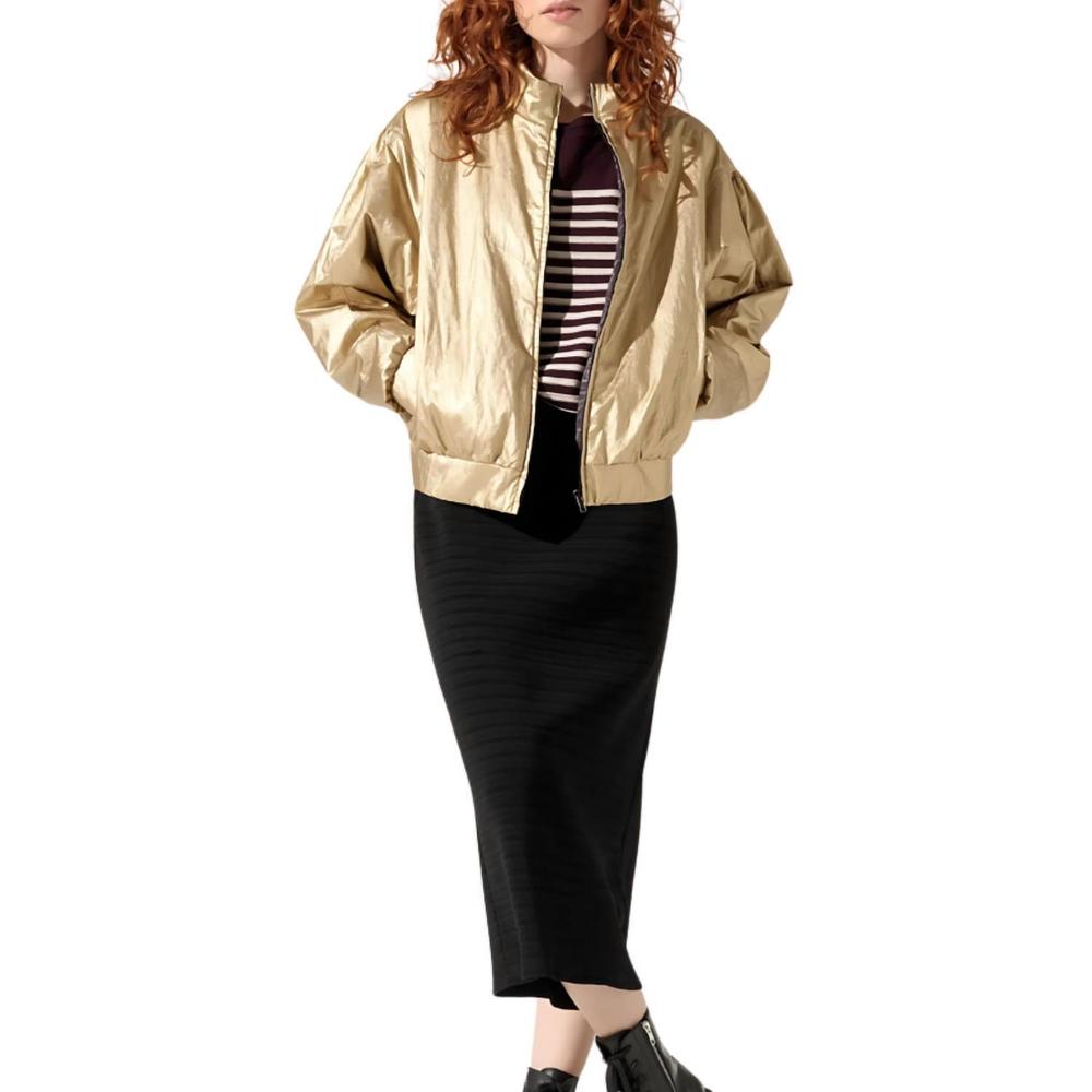 NEW COTELAC metallic jacket in gold